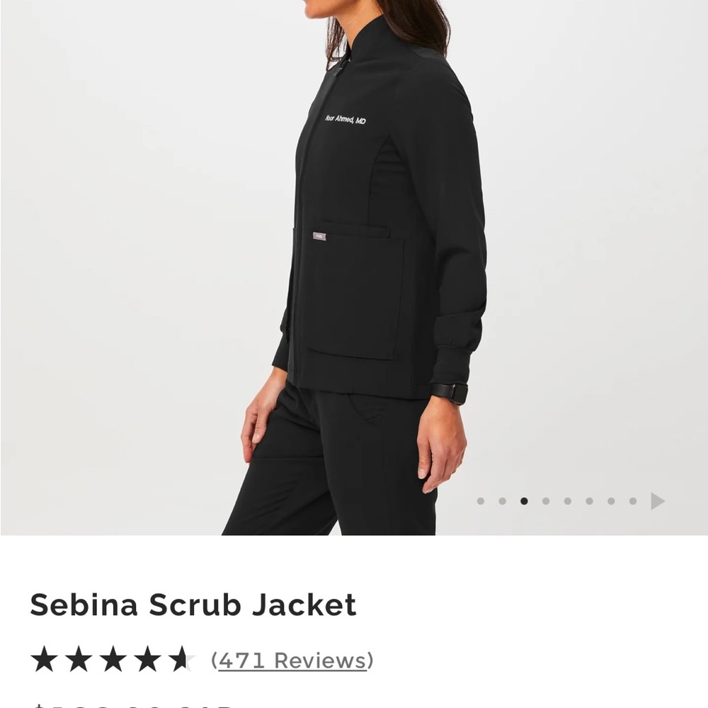 FIGS Sebina Scrub Jacket - Picture 4 of 11
